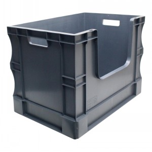 Heavy Duty Stacking Euro Box 60cm 90 Litre Open Side